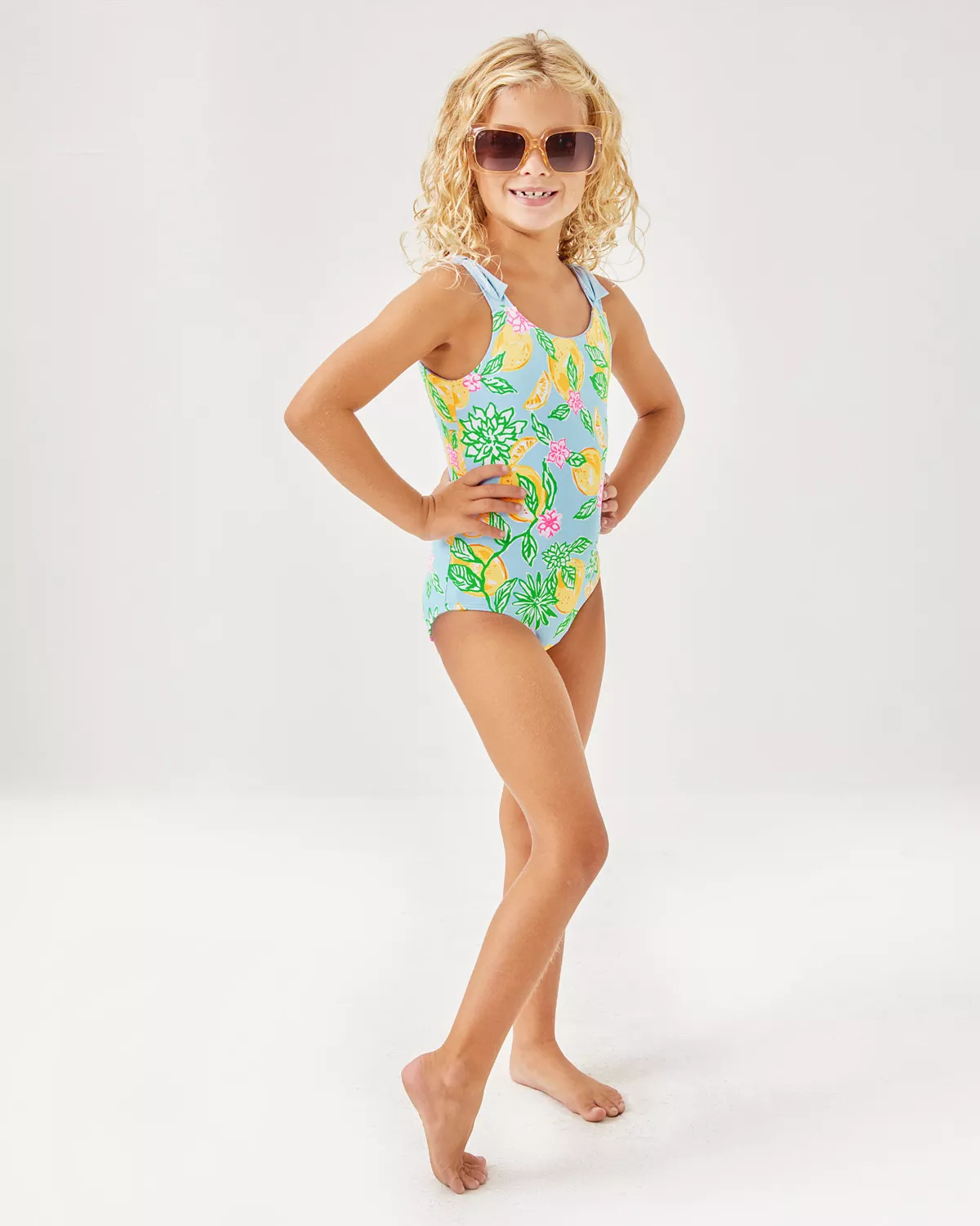 UPF 50+ Girls Abel Swimsuit | Lilly Pulitzer