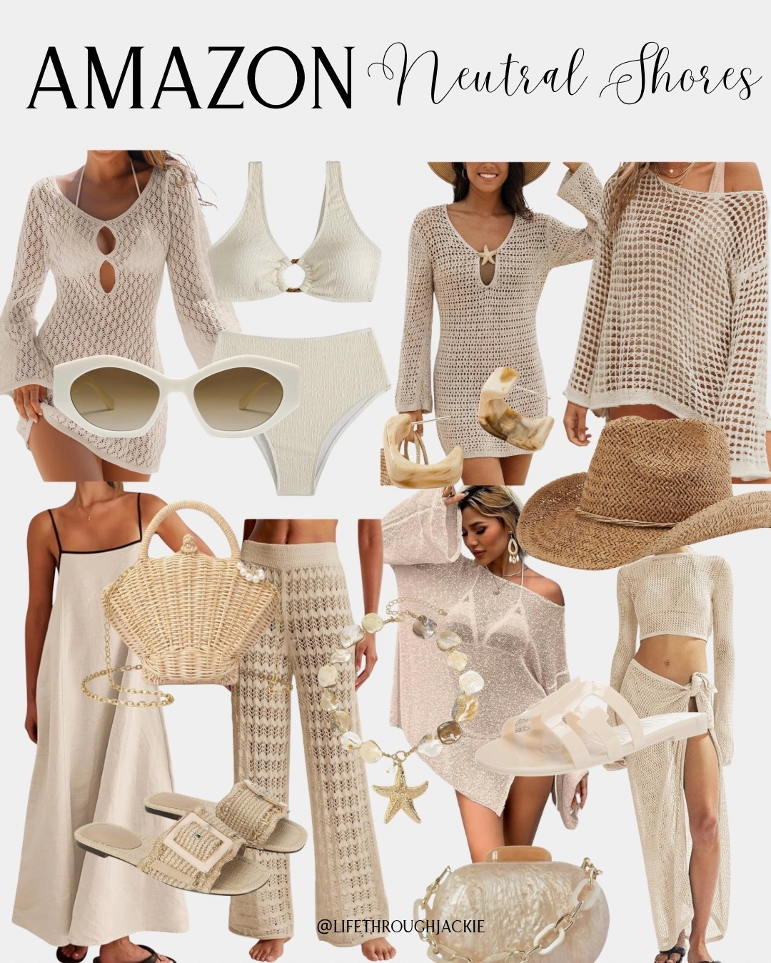 Amazon Neutral Shores @amazonfindsandfashion 

#coastal #vactionwear #beachfashion #beachvibes #beachessentials #vacationready #resortwear #LTKOver50 #momover50 #amazonfinds #amazonswim

#LTKmomlife #LTKTravel #LTKSwim