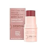 Mineral Fusion 3-in-1 Color Stick, Berry Glow, 0.18 Ounce | Amazon (US)