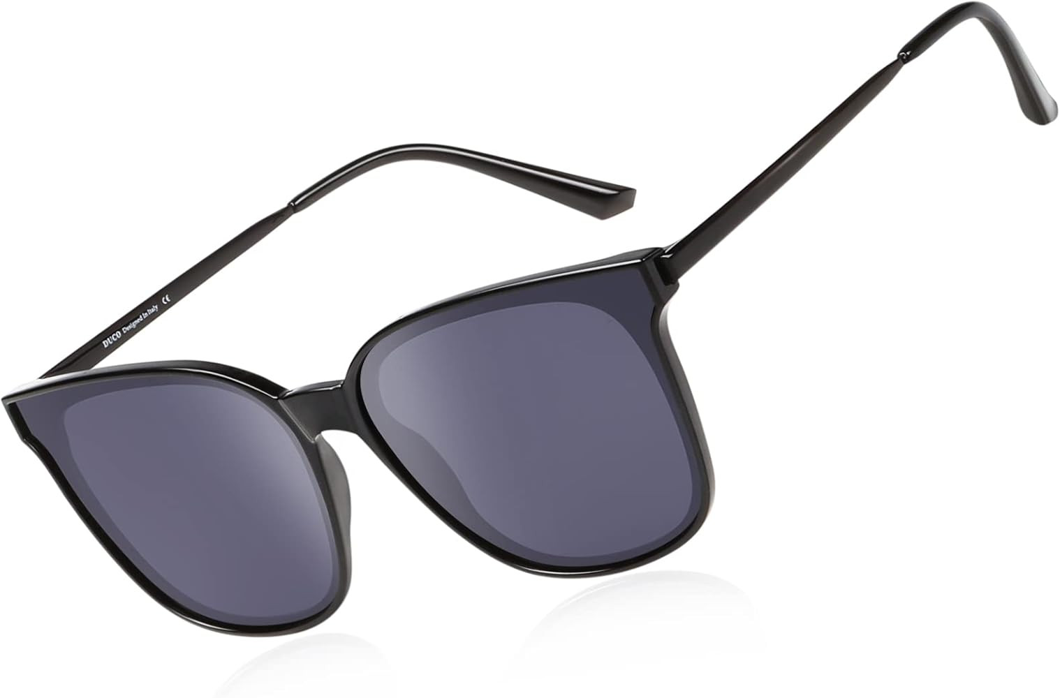 DUCO Retro Round Sunglasses for Women Vintage Polarized Woman Shades Lightweight PC Frame UV400 P... | Amazon (US)