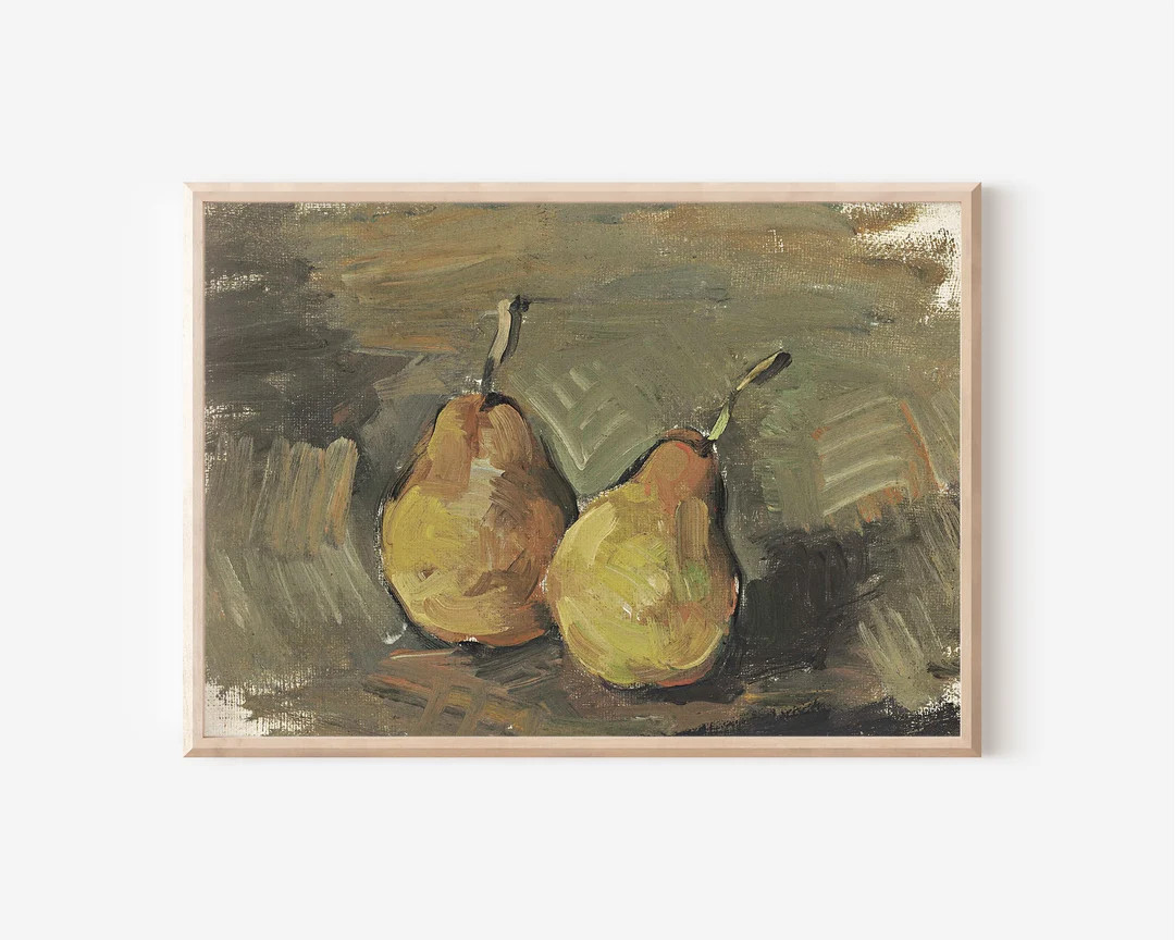 Vintage Fruit Painting | Downloadable Print | PRINTABLE Wall Art | Digital Artwork | Digital Down... | Etsy (US)
