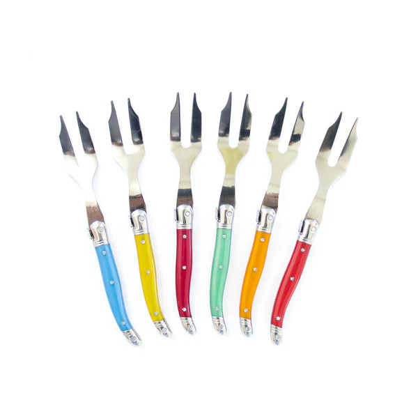 Mini Colored Cheese Forks | The Avenue