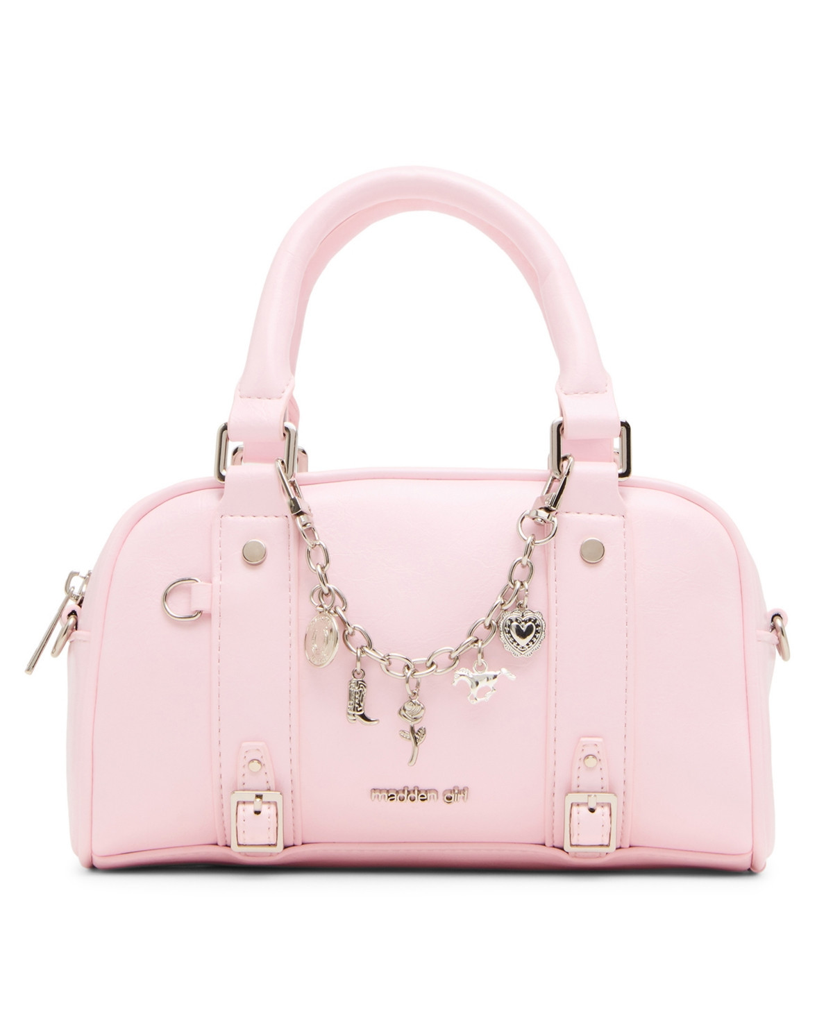 Madden Girl Leahh Top Handle Bag - Pink | Macy's