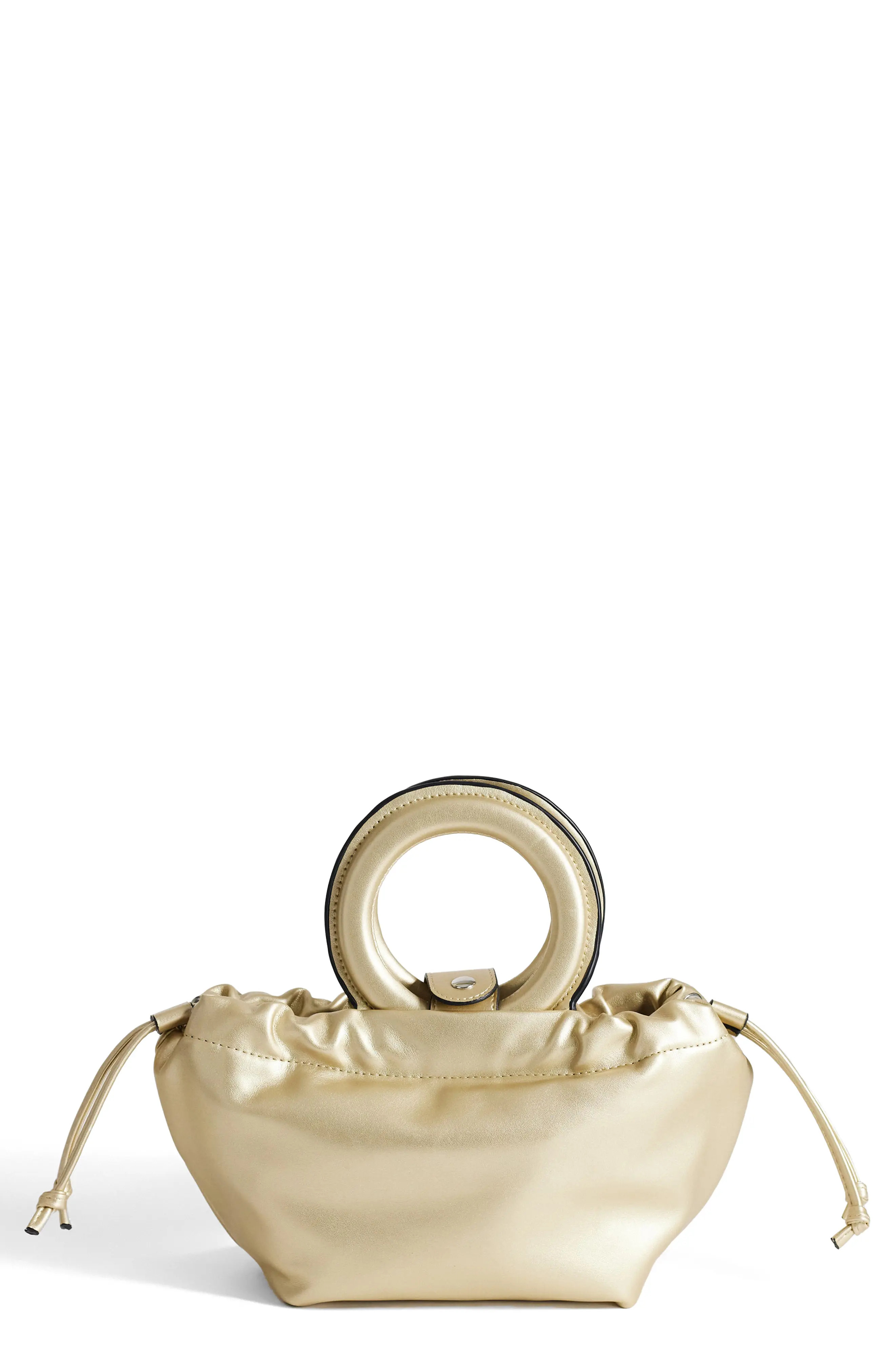 Topshop Grette Metallic Grab Bag (Women) | Nordstrom | Nordstrom