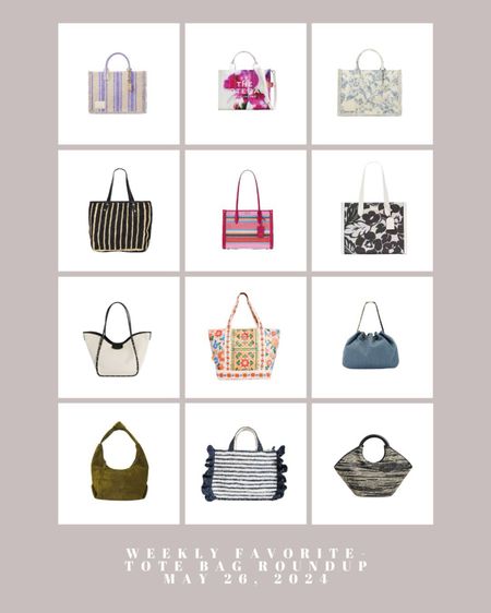 Weekly Favorites- Tote Bag Roundup - May 26, 2024
#WomensToteBags #FashionBags #ToteBagStyle #TrendyTotes #HandbagFashion #EverydayCarry #SummerBags  #SpringBags #Transitionalfashion #Fashionista #OOTD  #BagLovers #StreetStyle #ChicAccessories #TravelInStyle #MustHaveBags #FashionEssentials #MinimalistFashion #DesignerTotes #CasualChic #FashionForward

#LTKStyleTip #LTKItBag #LTKSeasonal