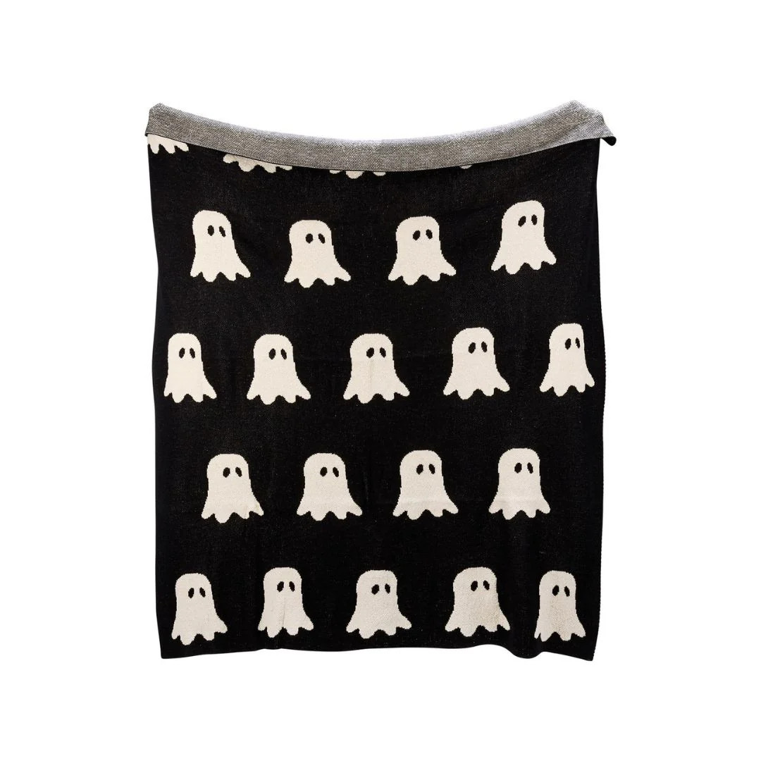 Ghosts Throw | Pink Antlers