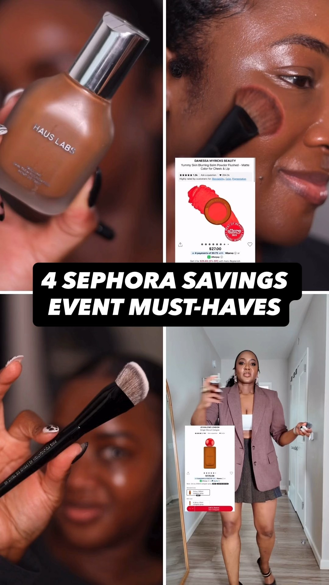 #sephorapartner What are you getting from the @Sephora Savings Event? Comment SHOP to get my top picks sent to your DM. How I get beauty PR and have maintained my Rouge status all these years needs to be studied. I’m clearly an expert, so let me know if you have any beauty product questions.

Must be a Sephora Beauty Insider Member, but don’t worry! It’s free to join. #sephorahaul

DATES TO KNOW:
All Sephora Collection 30% off: 10/31 - 11/10
Rouge members 20% off: 10/31 - 11/10
VIBs 15% off: 11/4 - 11/10
Insiders 10% off: 11/4 - 11/10
Use code EVERYTHING to shop


Wanna get it faster and secure items likely to sell out fast? Choose same day delivery or buy online, pick up in store.


#LTKSaleAlert #LTKBeauty #LTKFindsUnder50