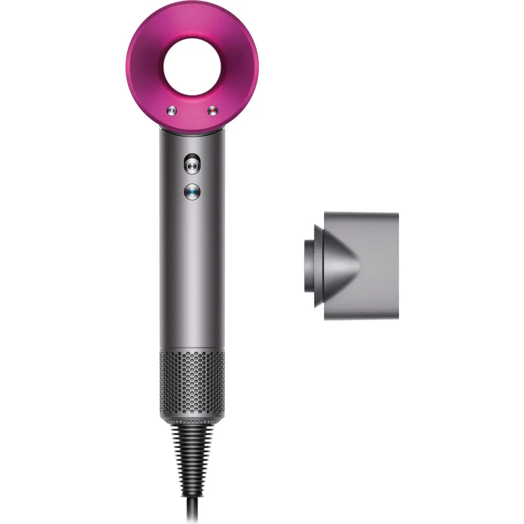 Dyson Supersonic Origin Hair Dryer - Refurbished in Iron/Fuchsia at Nordstrom Rack | Nordstrom Rack