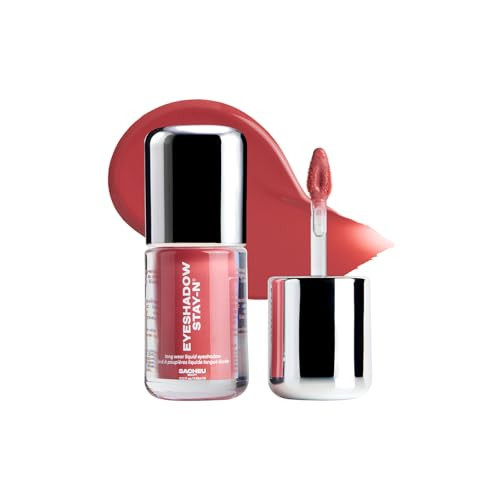 Sacheu Liquid Eyeshadow STAY-N Longwear Eye Makeup — Buildable Highly Pigmented & Blendable Eye Shadow Cream in Matte & Shimmer Finishes, Girly POP | Amazon (US)