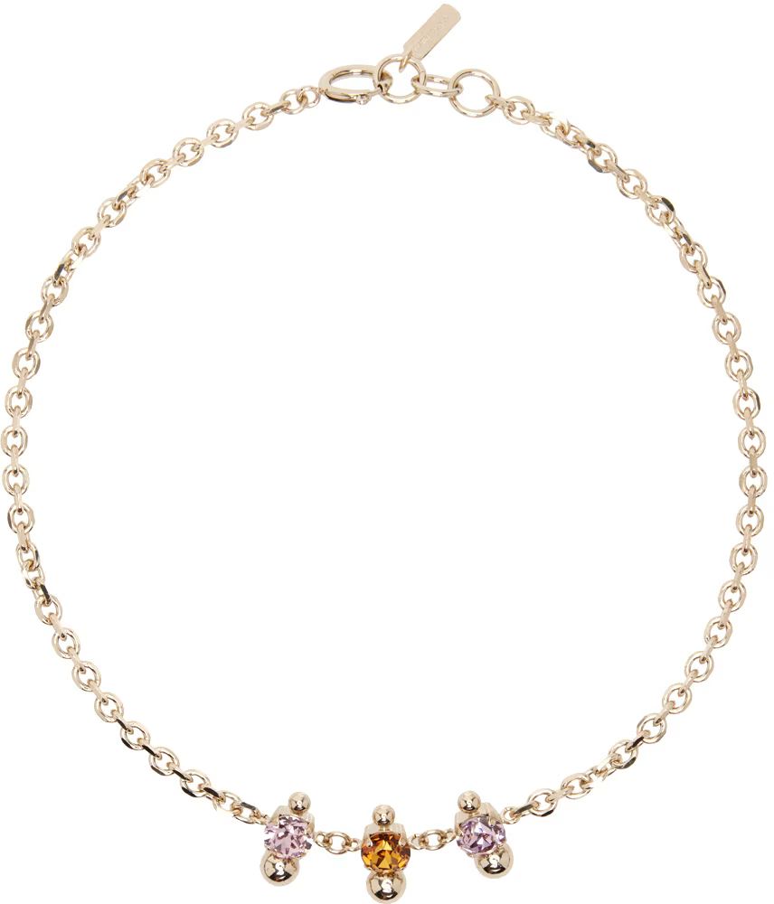 Gold Chris Choker | SSENSE