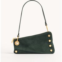 Hammitt Nash Pochette Green Room Suede Brushed Gold | Hammitt (US)