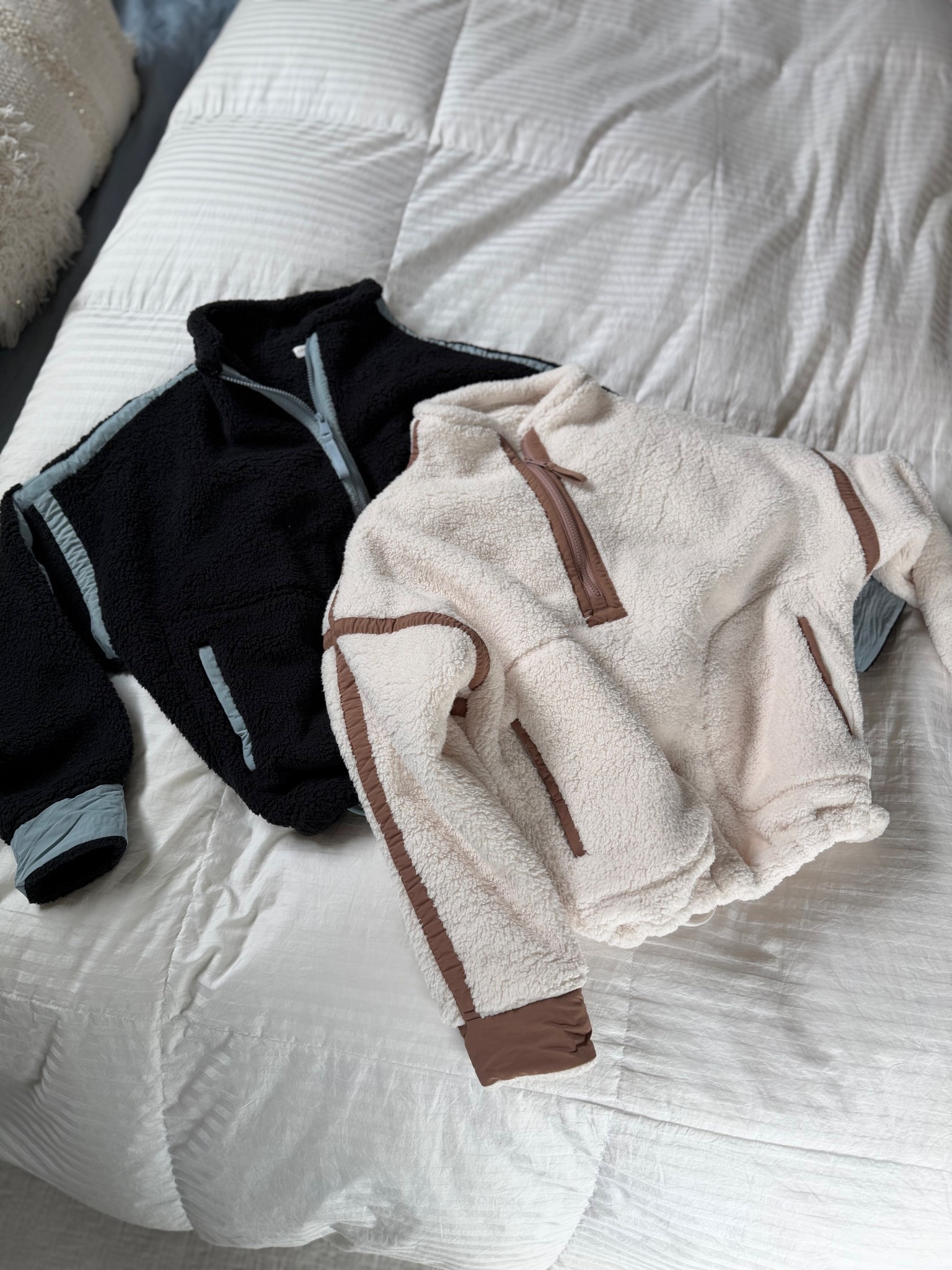 Amazon look for less styles inspired by free people Sherpa fleece pullover 
Amazon fashion finds for winter 