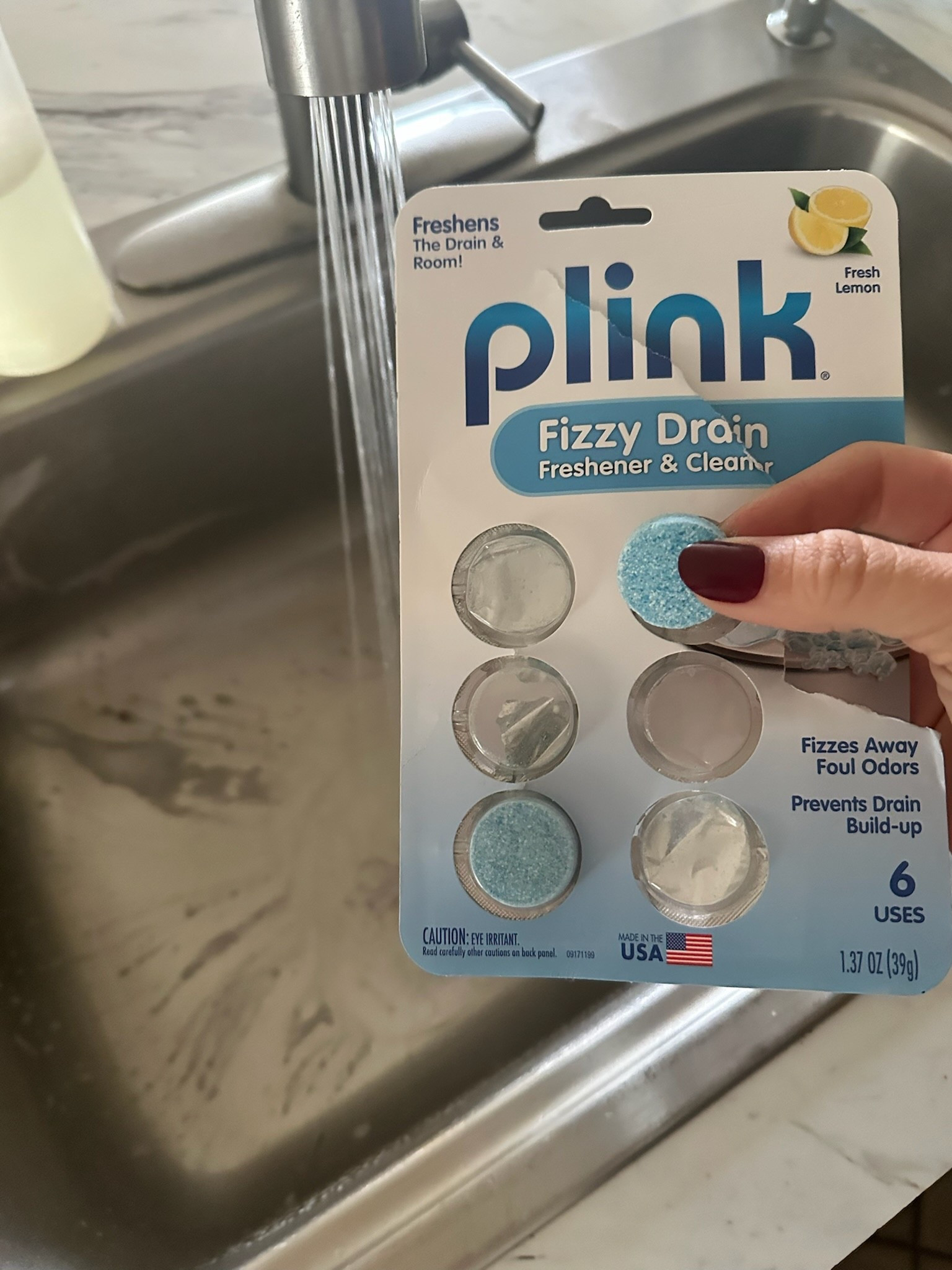 These tablets are amazing at keeping the kitchen drain smelling fresh! I always have a pack of these at home! 

Household items, cleaning supplies, kitchen essentials, TheSavannahK 

#LTKSeasonal #LTKHome #LTKFindsUnder50
