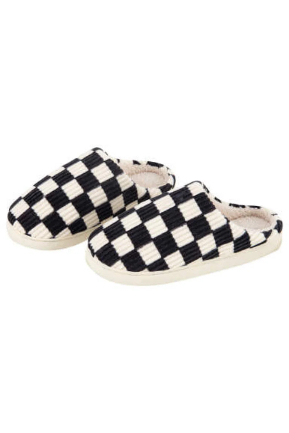 Checkered Slipper | The Styled Collection