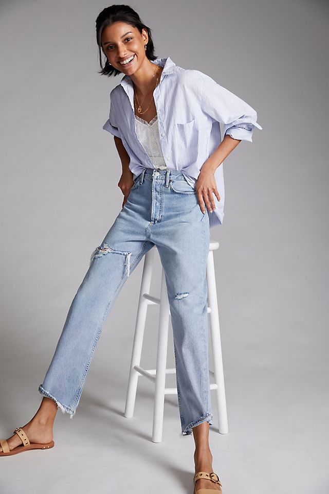 AGOLDE '90s Straight Jeans | Anthropologie (US)