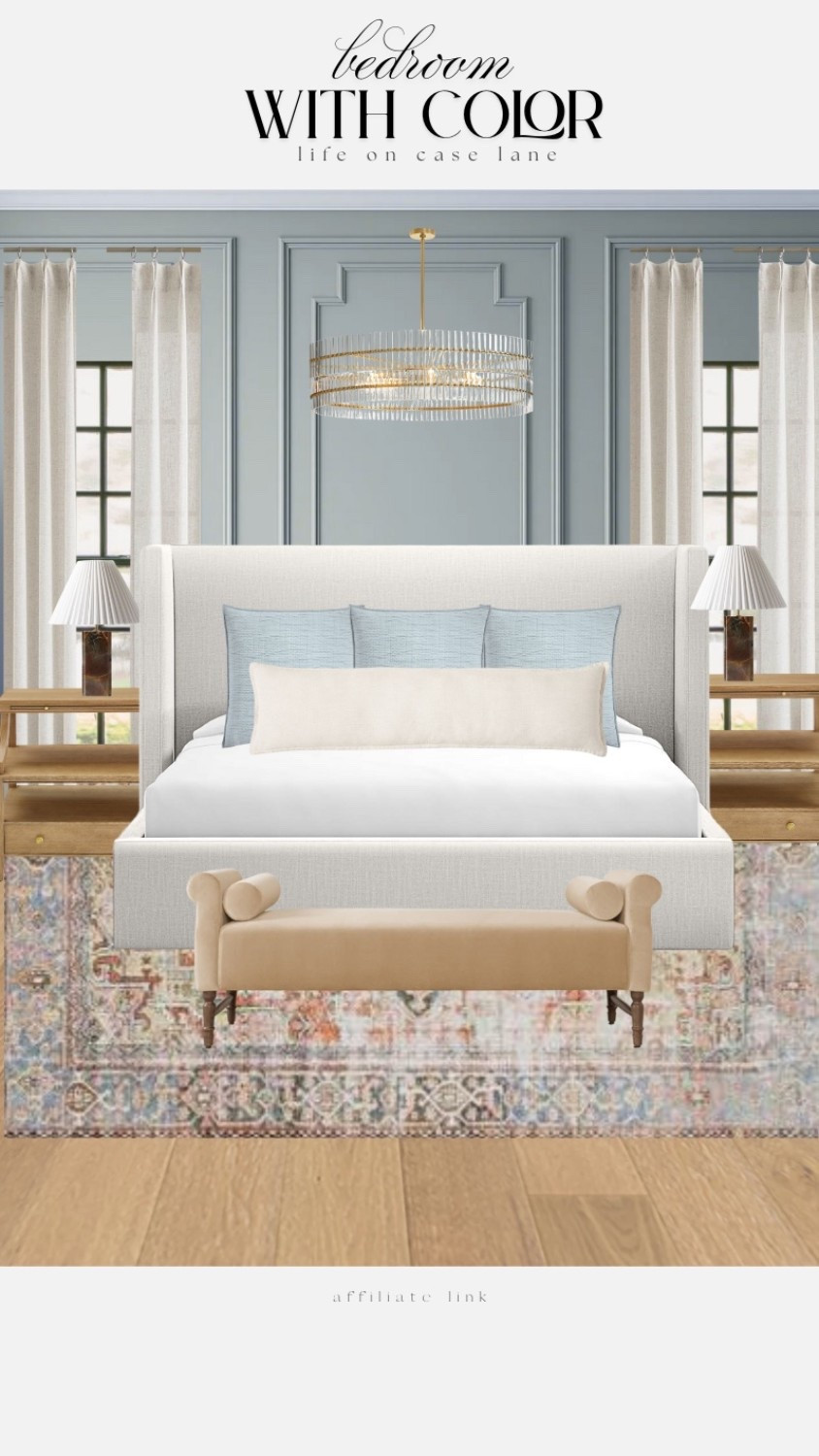 Almost all of these products are it bedroom! 

Primary bedroom furniture, master bedroom, guest bedroom, traditional bedroom, transitional bedroom, nightstand, upholstered bed, area rug, bedroom bench, bedroom chandelier, lamp, bedroom lamp, neutral bedroom, curtains, neutral curtains, triple pleat pinch curtains, affordable furniture, good quality furniture, wayfair, Loloi

#LTKOver40 #LTKHome #LTKFamily
