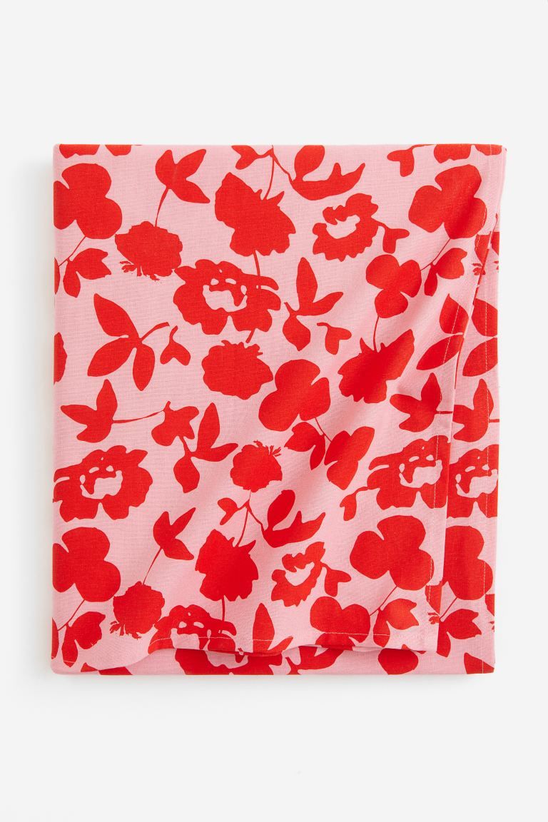 Floral Tablecloth - Pink/floral - Home All | H&M US | H&M (US + CA)