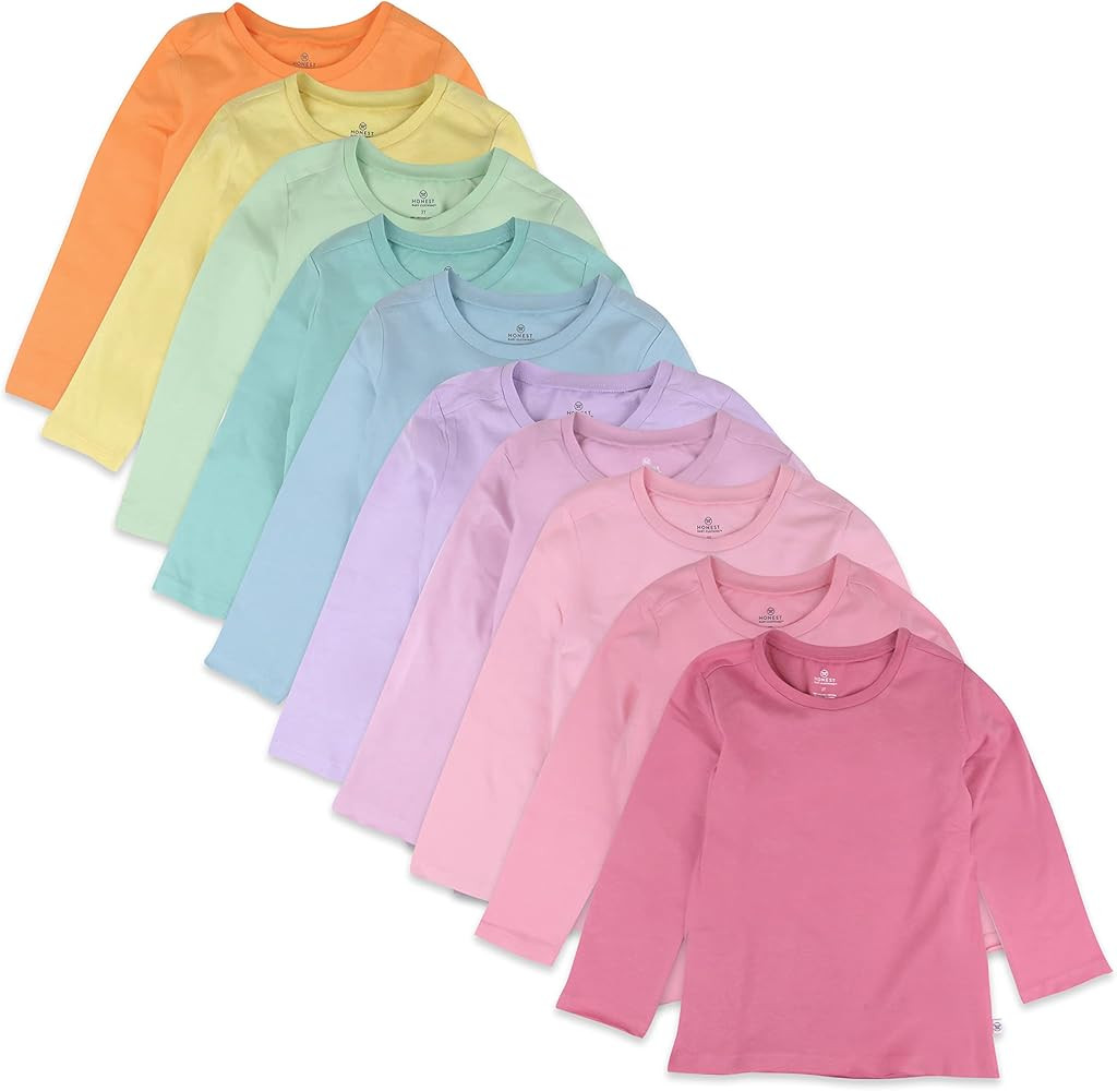 HonestBaby Baby Long Sleeve T-Shirts (10-Pack) | Amazon (US)