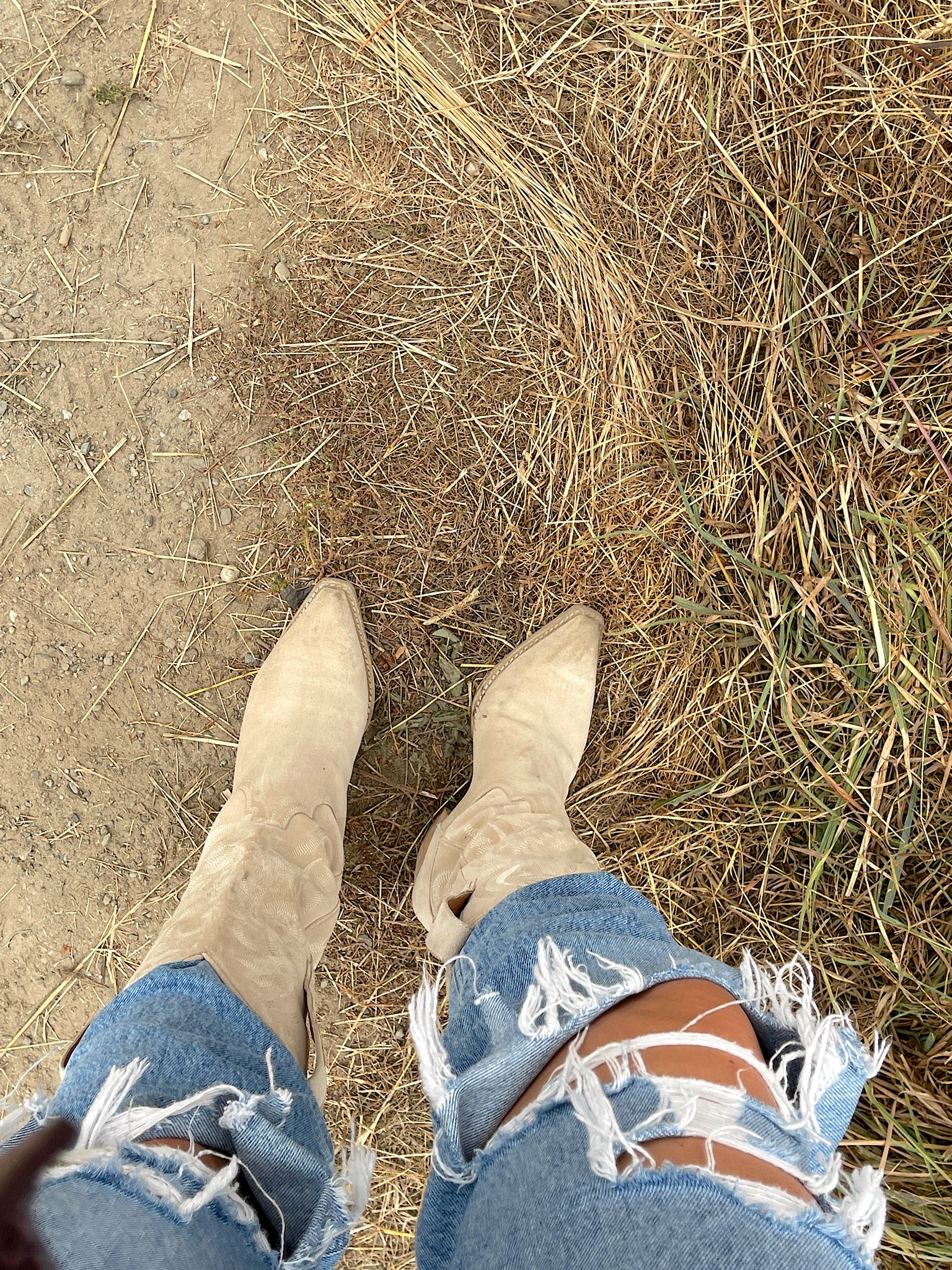 Western boots! These are in the color sand suede but low stock - lots of other colors I love & linked similar styles! 

#LTKshoecrush