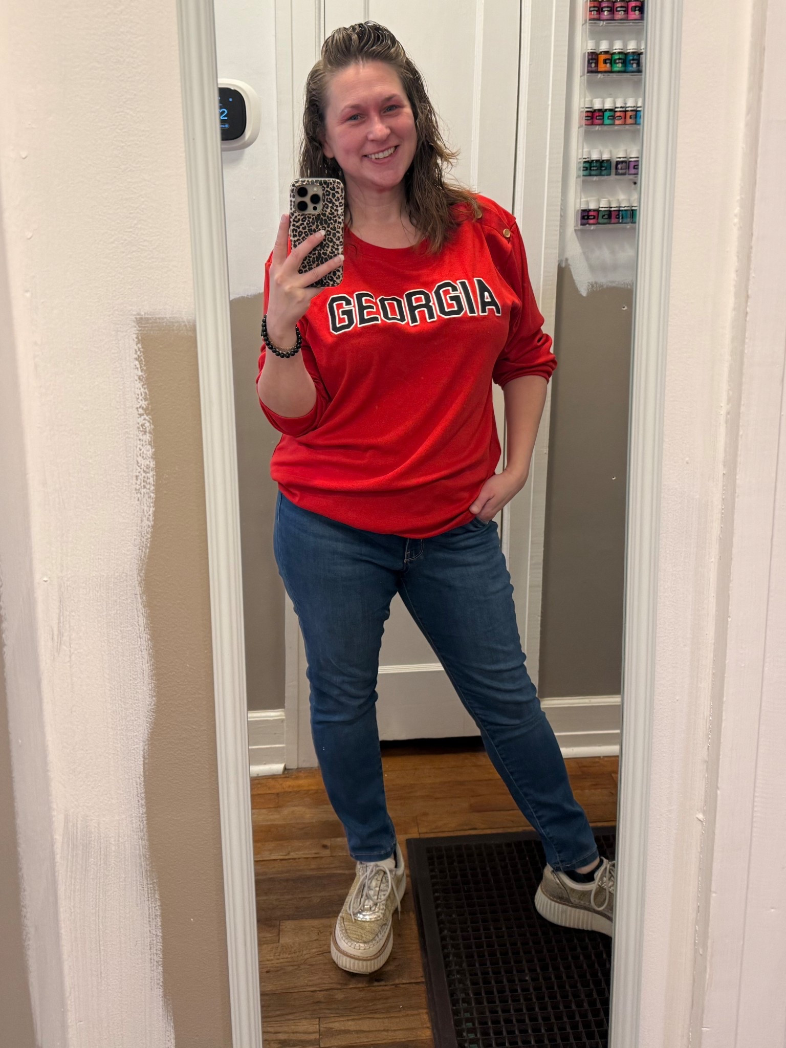 Sporting the dawgs now because I fully anticipate being in PJs by the time the game starts. 

#uga #dawgs #gameday #gamedayoutfit #ootd #ootd1

#LTKFindsUnder50 #LTKOver40 #LTKActive