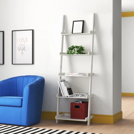 Zipcode Design™ Ricardo 70" H x 21.63" W Ladder Bookcase | Wayfair | Wayfair North America