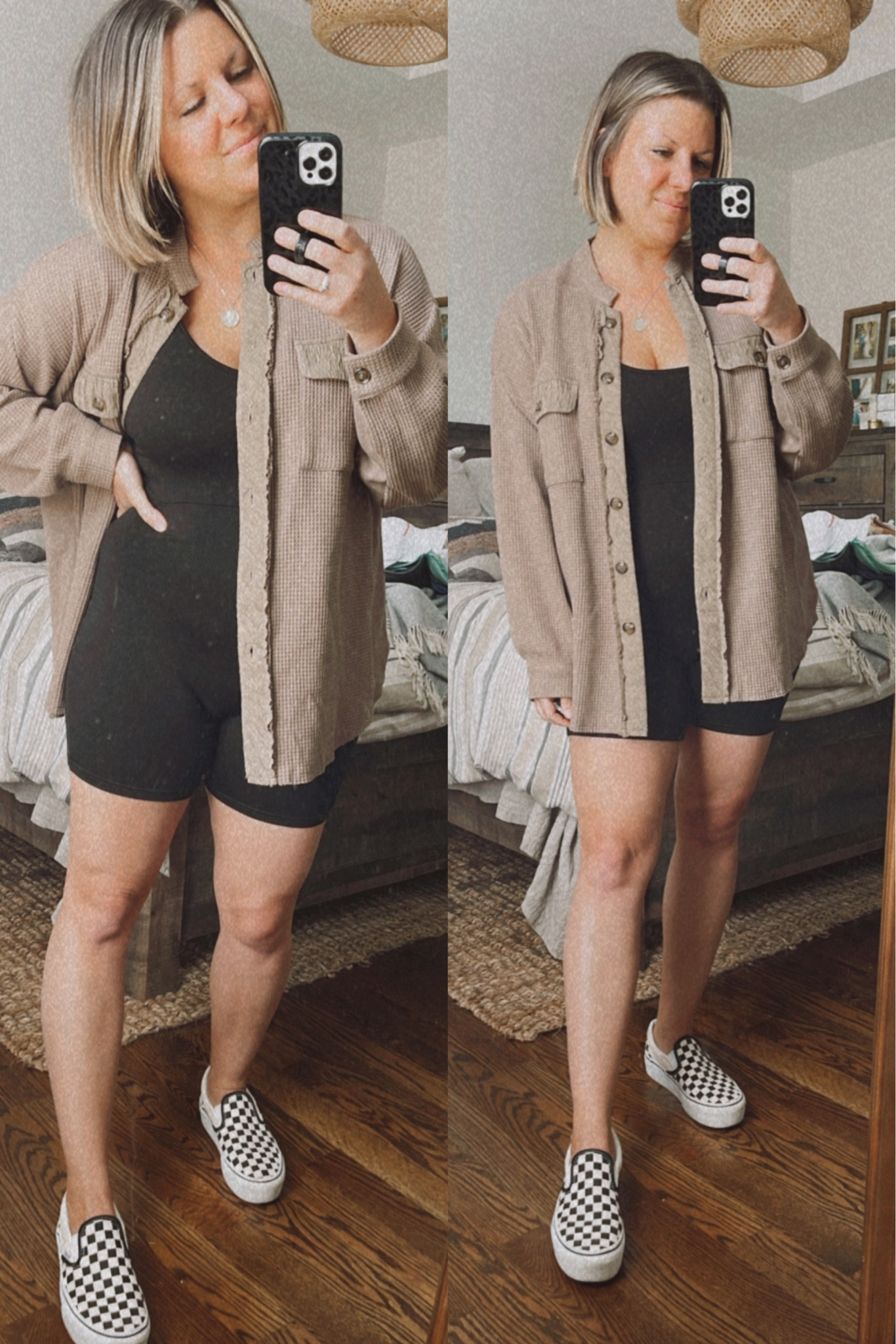 Cutest Amazon shacket and bodysuit combo for the fall! 

#LTKsalealert #LTKunder50 #LTKSeasonal