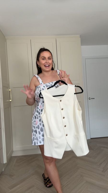 Building my capsule wardrobe, summer style, white waistcoat, river island, summer outfit, classic ourfit, chic styling, waistcoat outfit 

#LTKstyletip #LTKspring #LTKuk