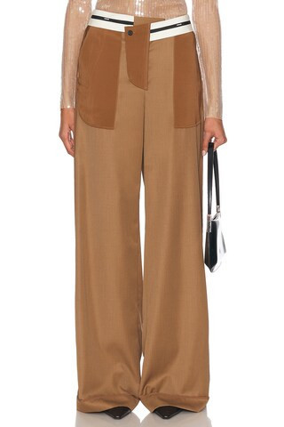 Monse HOSE in Beige - Brown. Size 6 (also in 2, 4). | FWRD 