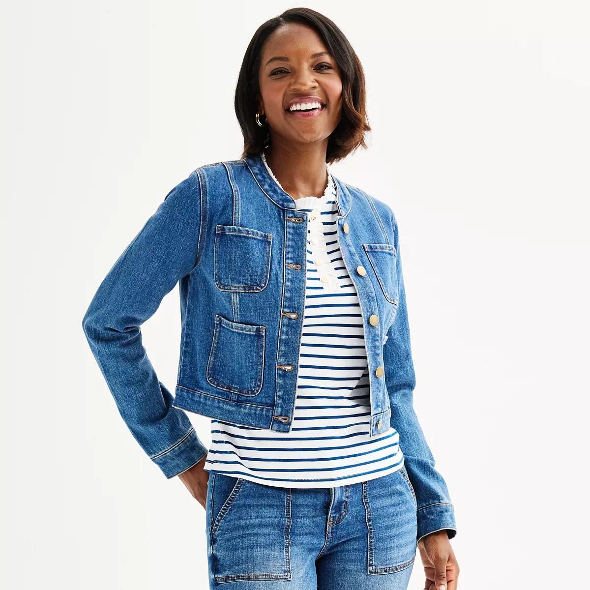 Women's Draper James 4-Pocket Denim Jacket | Kohl's