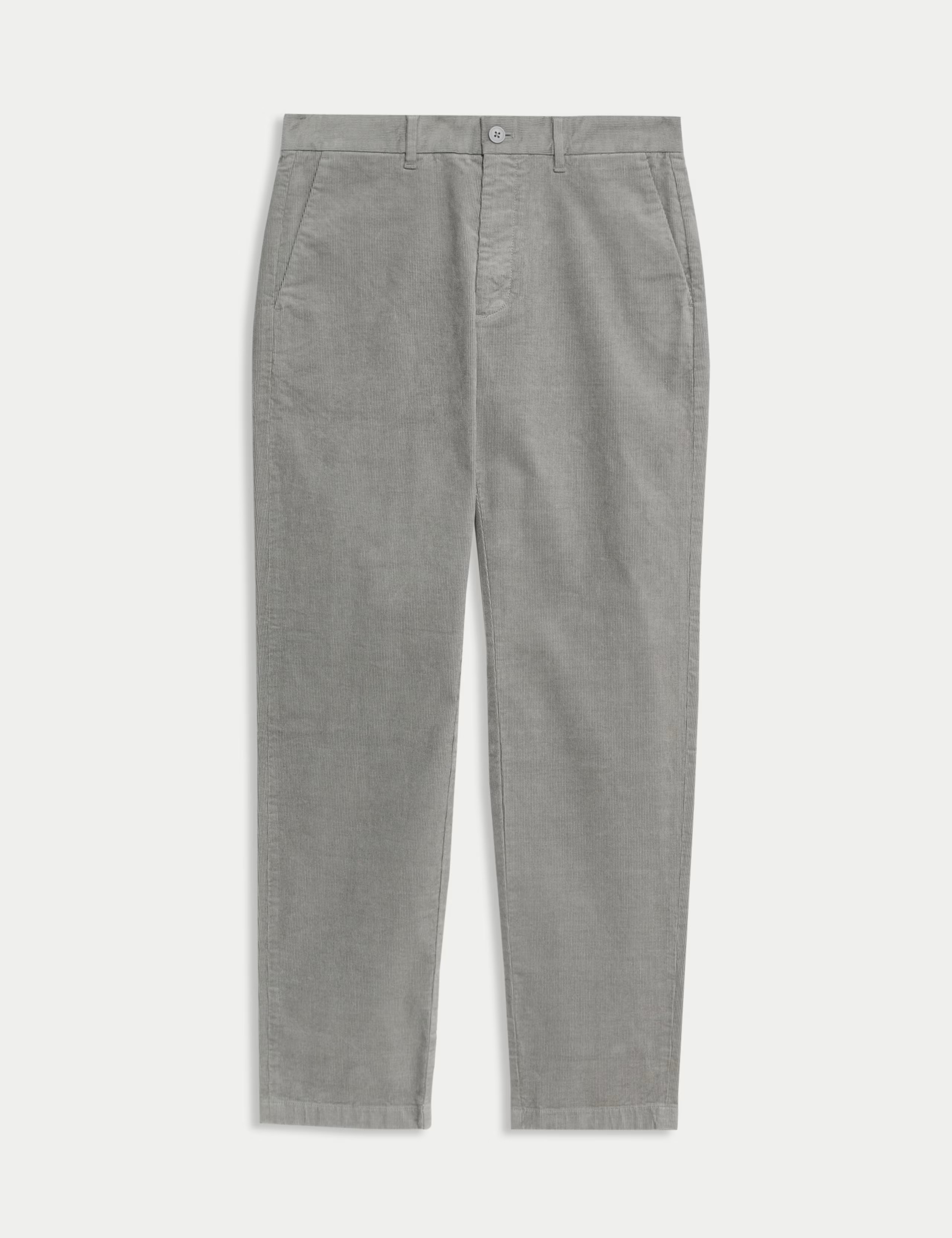 Regular Fit Corduroy Stretch Chinos | Marks & Spencer (UK)