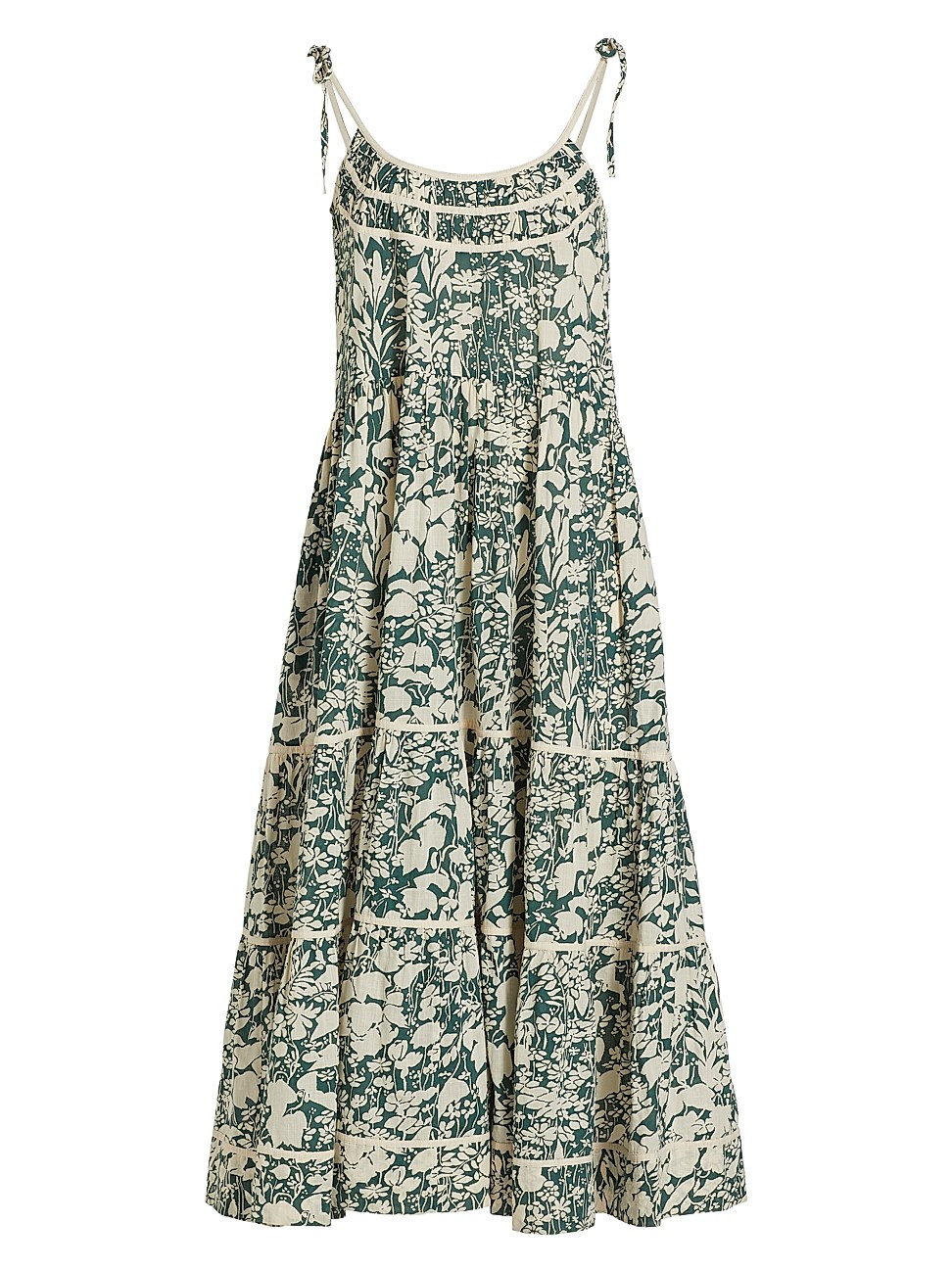 The Breeze Low-Back Tiered Maxi Dress | Saks Fifth Avenue