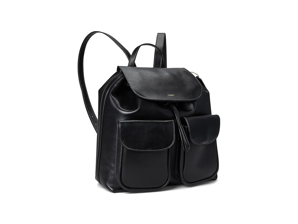 COACH Crosby Backpack Tote Handbags Black, Leather | Zappos