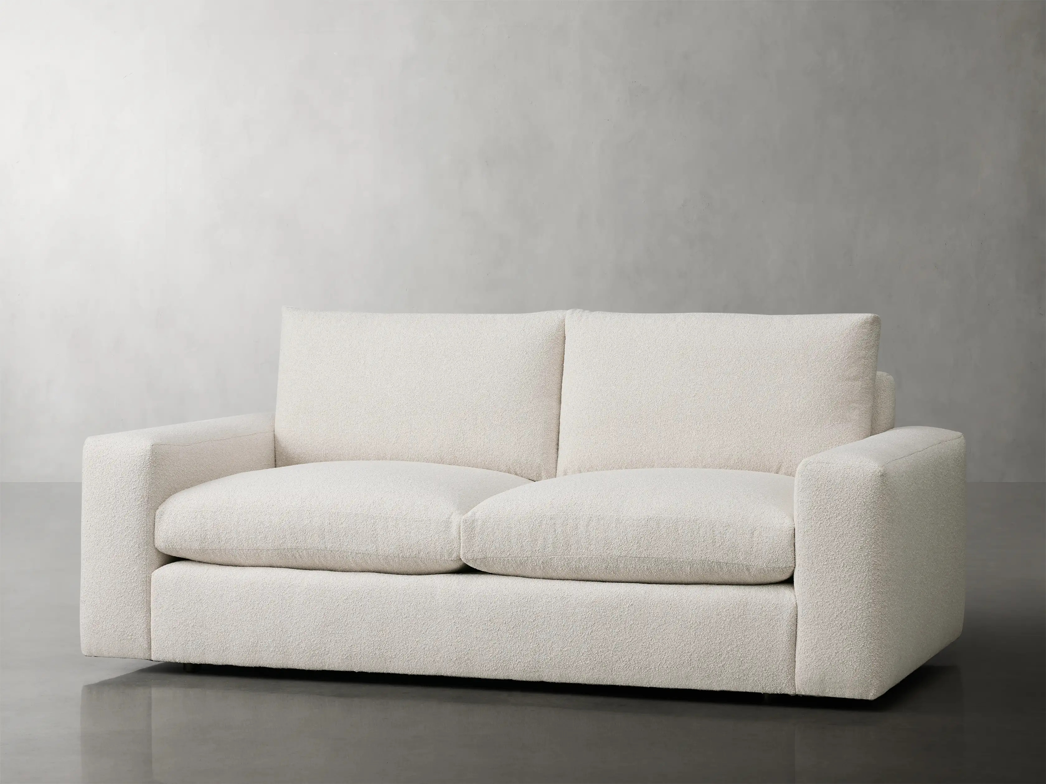 Kipton Wide Arm Sofa in Promise Sugar | Arhaus