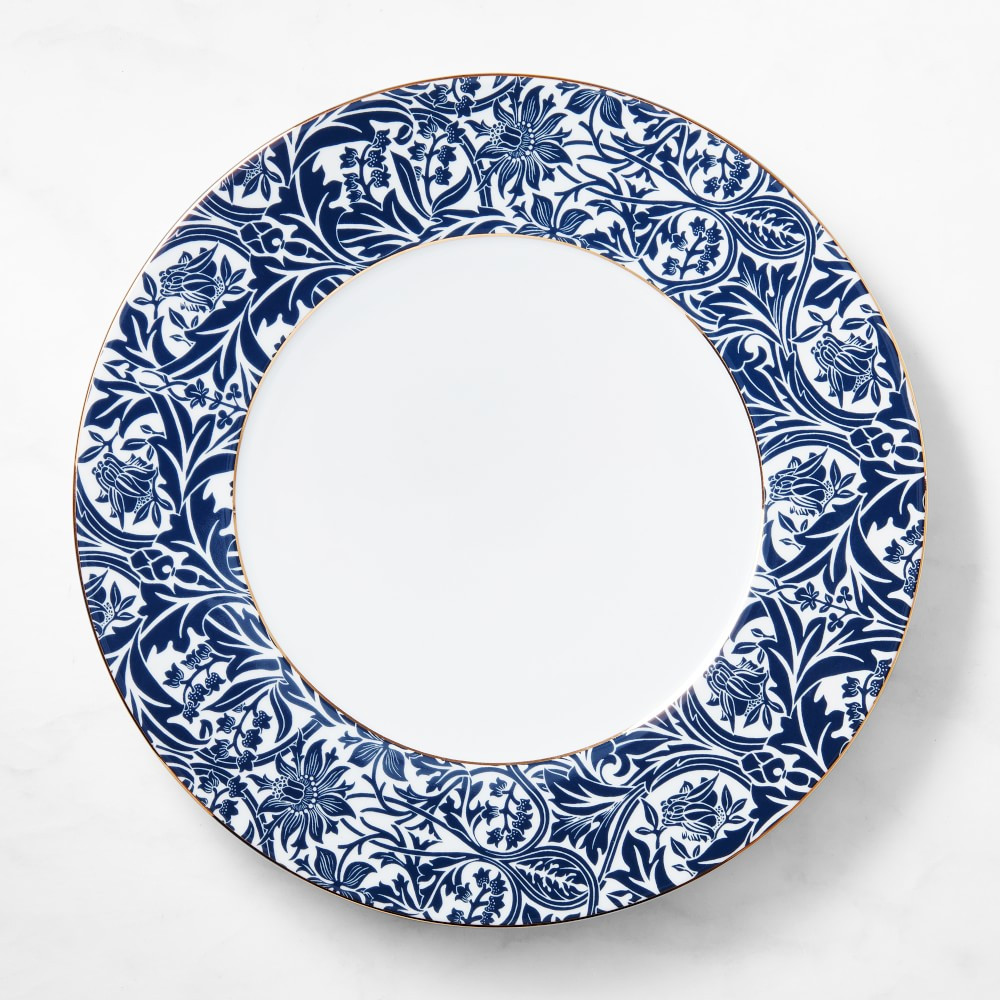Morris &amp; Co. x Williams Sonoma Bluebell Charger | Williams-Sonoma