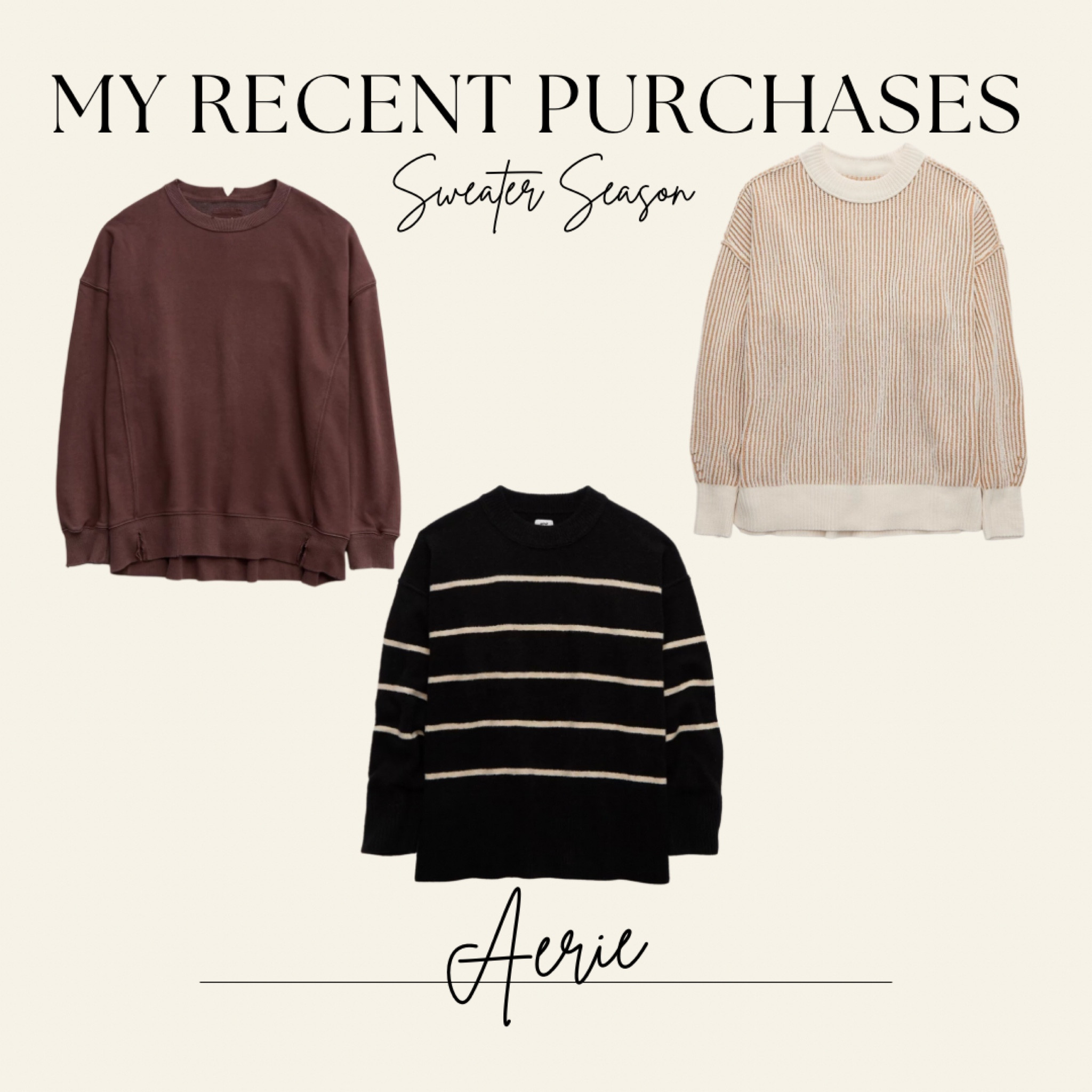 It is becoming sweater season, what’s better than that!

#LTKstyletip #LTKSeasonal #LTKmidsize