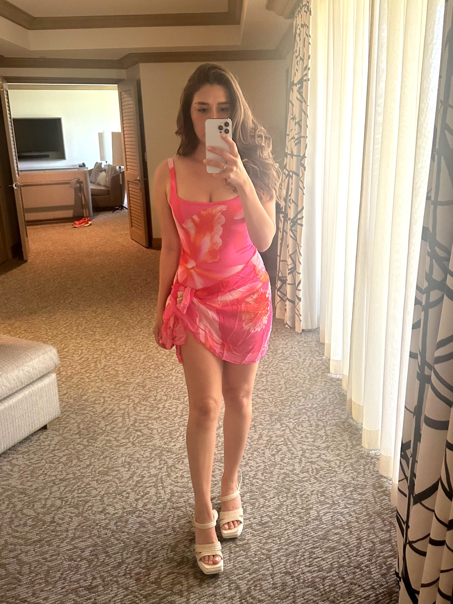 Cutest matching swim set ✔️ Comfy, chic sandals to go with it ✔️ These are my go-to beach-to-lunch shoes—lightweight, neutral, and go with everything. Linked them below and similar swimwear! #LTKswim #BeachStyle #SummerEssentials

#LTKSummerEdit #LTKTravel #LTKShoeCrush