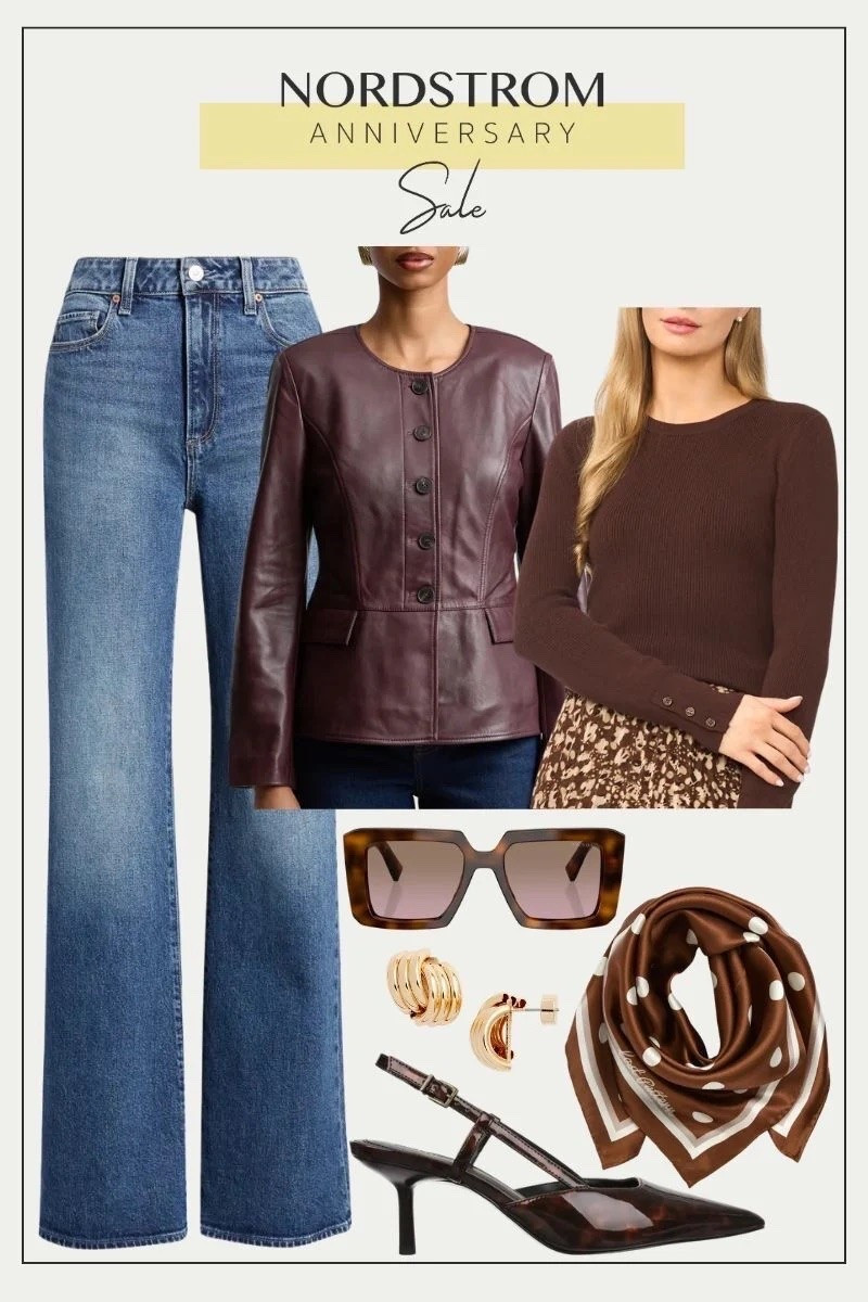 I love a leather jacket for Fall and this tailored one is the perfect addition to your Fall wardrobe. I love the structure of this one which is pretty and sophisticated.

#LTKOver40 #LTKSaleAlert #LTKSeasonal