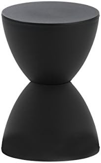 Euro Style Sallie Modern Stool, Black | Amazon (US)