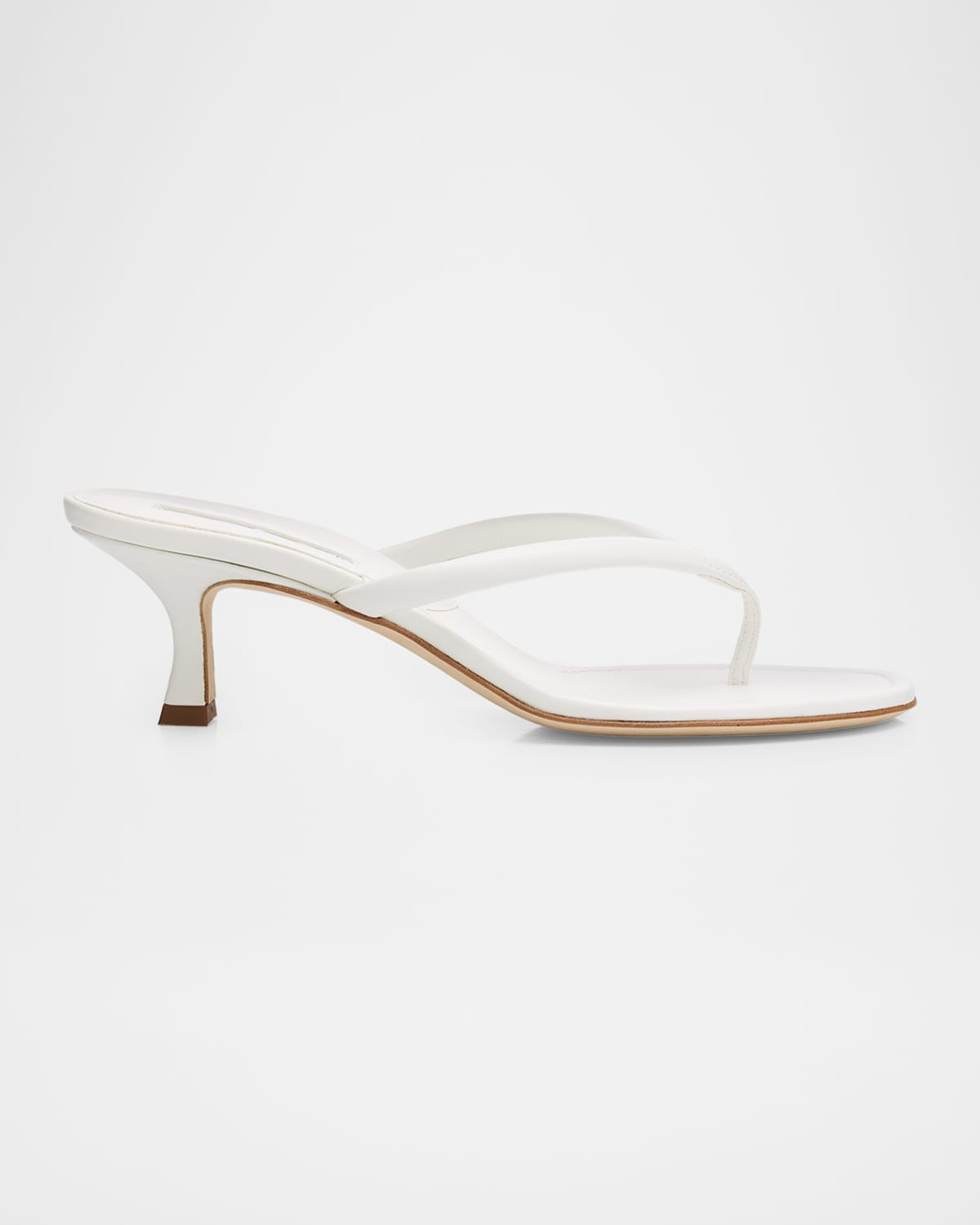 50mm Paterno Leather Thong Sandals | Neiman Marcus