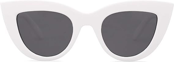 SOJOS Retro Small Vintage Cat Eye Sunglasses for Women Cute Fashion UV400 Sunnies SJ2939 | Amazon (US)