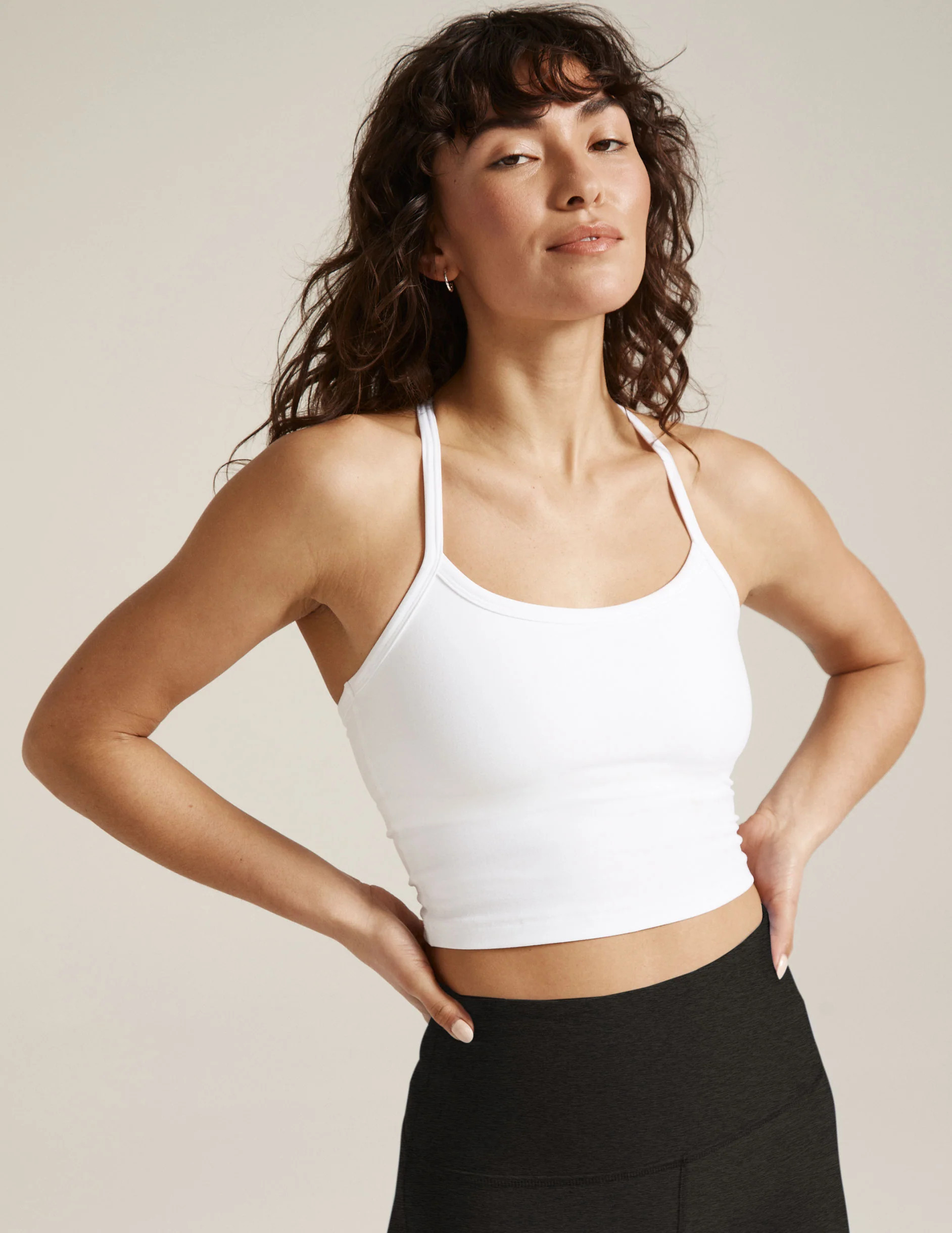 Spacedye Slim Racerback Cropped Tank | Beyond Yoga | Beyond Yoga