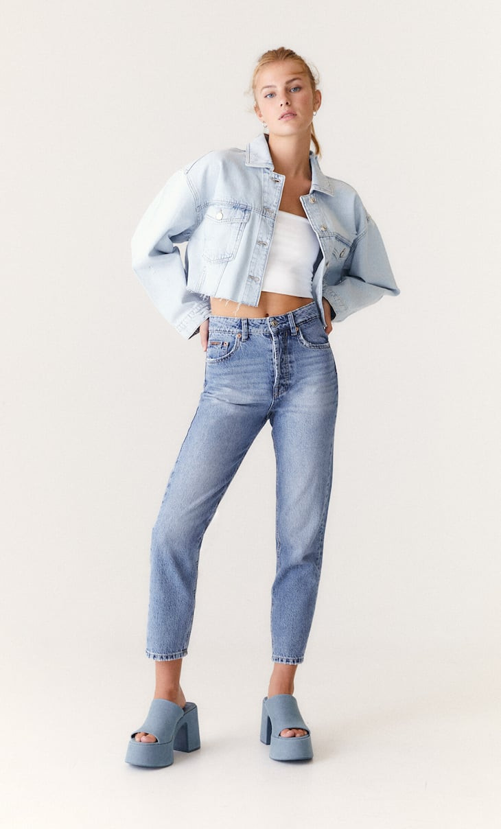 Mom jeans - Women's fashion | Stradivarius Nederland | Stradivarius (NL)
