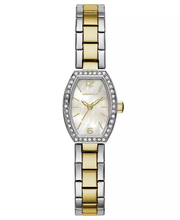 Women's Two-Tone Stainless Steel Bracelet Watch 18x24mm | Macys (US)