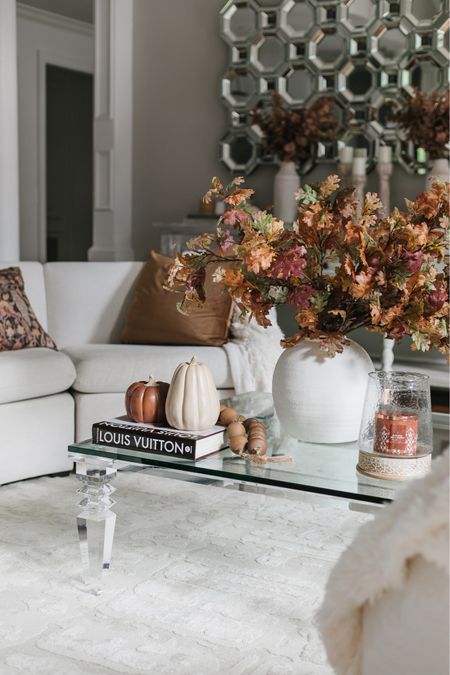 Embrace the warmth of autumn in our cozy fall living room. 🍂🏡✨ #FallDecor #CozyHome #AutumnVibes #HomeSweetHome"