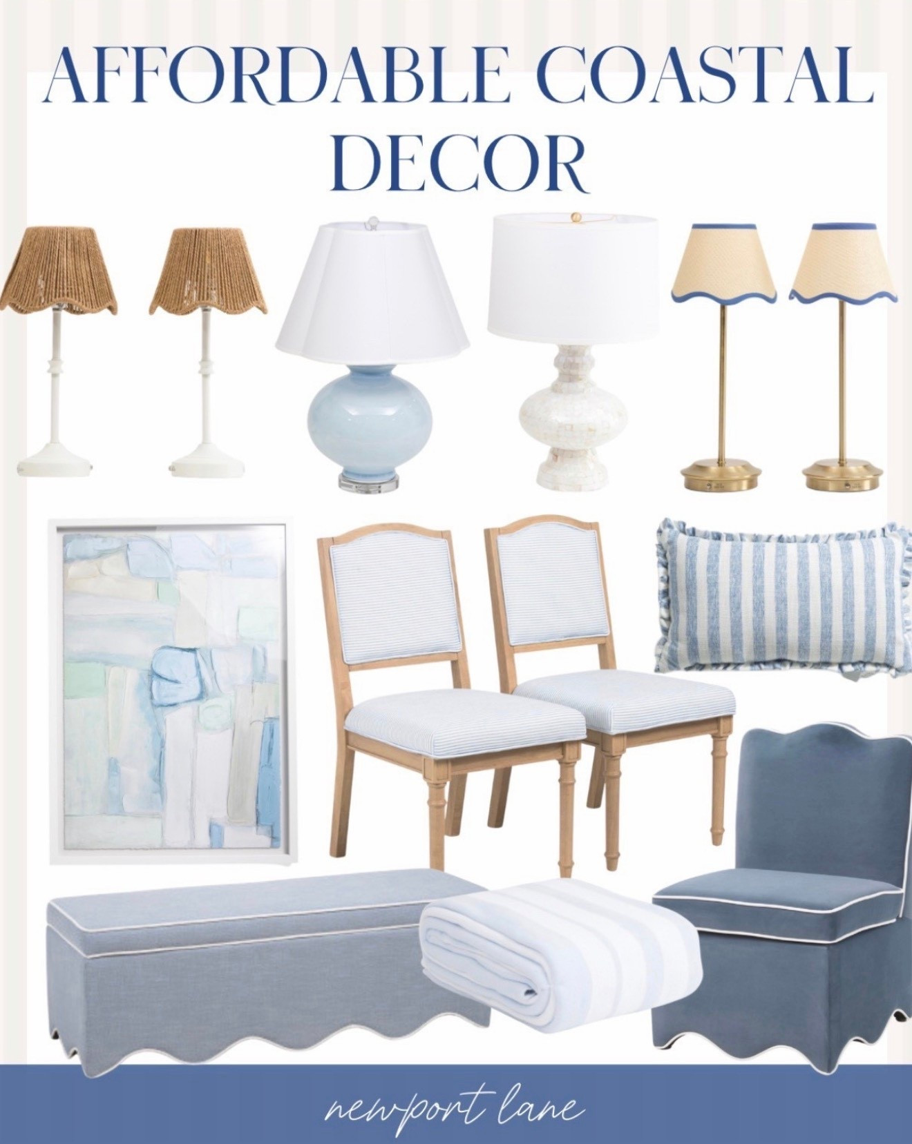Coastal decor and furniture from TJ Maxx and Marshalls are some of my favorite budget-friendly finds for an elevated look. I love how you can score blue and white accents, natural textures, and statement pieces that feel designer-inspired without the high price tag. @tjmaxx @Marshalls 



#LTKHome #LTKSaleAlert #LTKU
