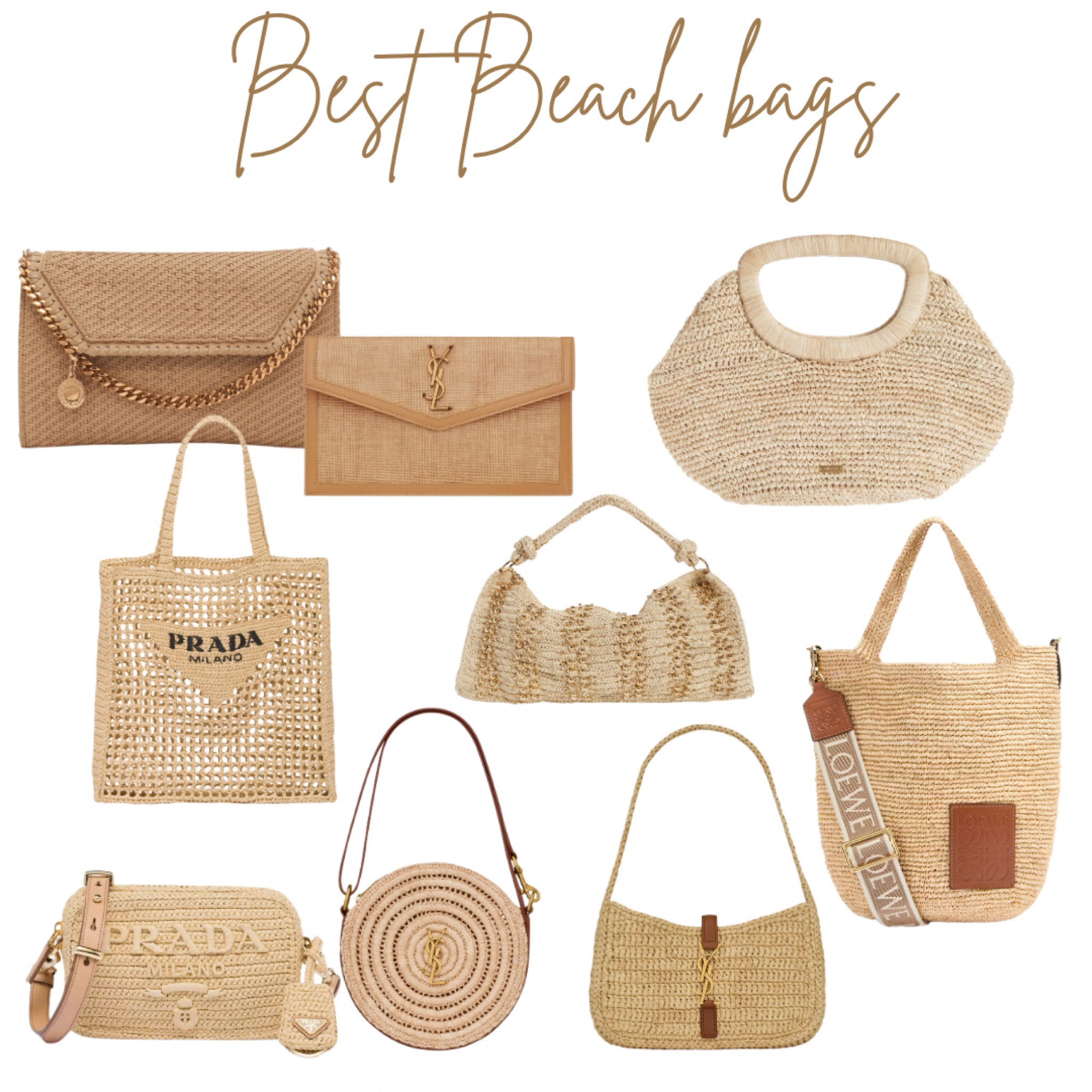 Vacation beach bags 

#LTKtravel #LTKswim #LTKitbag