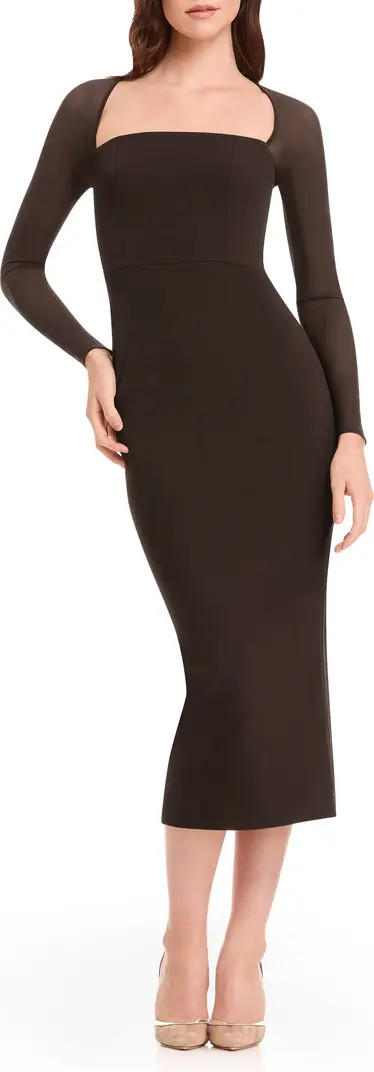 Maxine Long Sleeve Midi Dress | Nordstrom