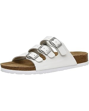 CUSHIONAIRE Women's Lela Cork footbed Sandal with +Comfort | Amazon (US)
