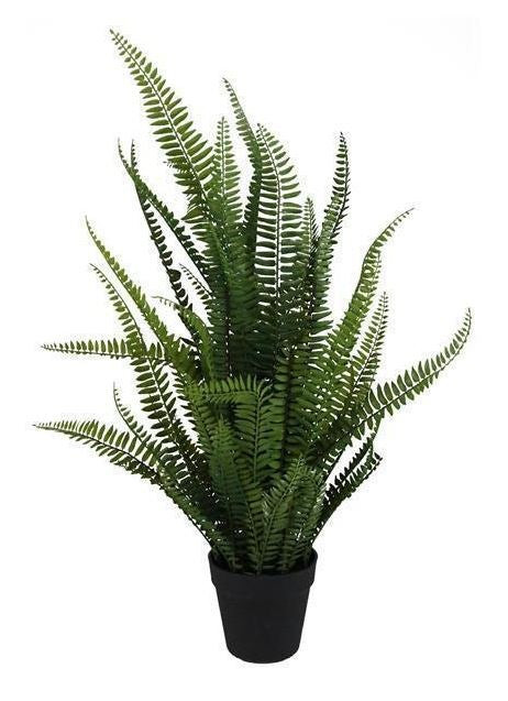 30"H POTTED FERN 2-TONE GREEN | The Nested Fig
