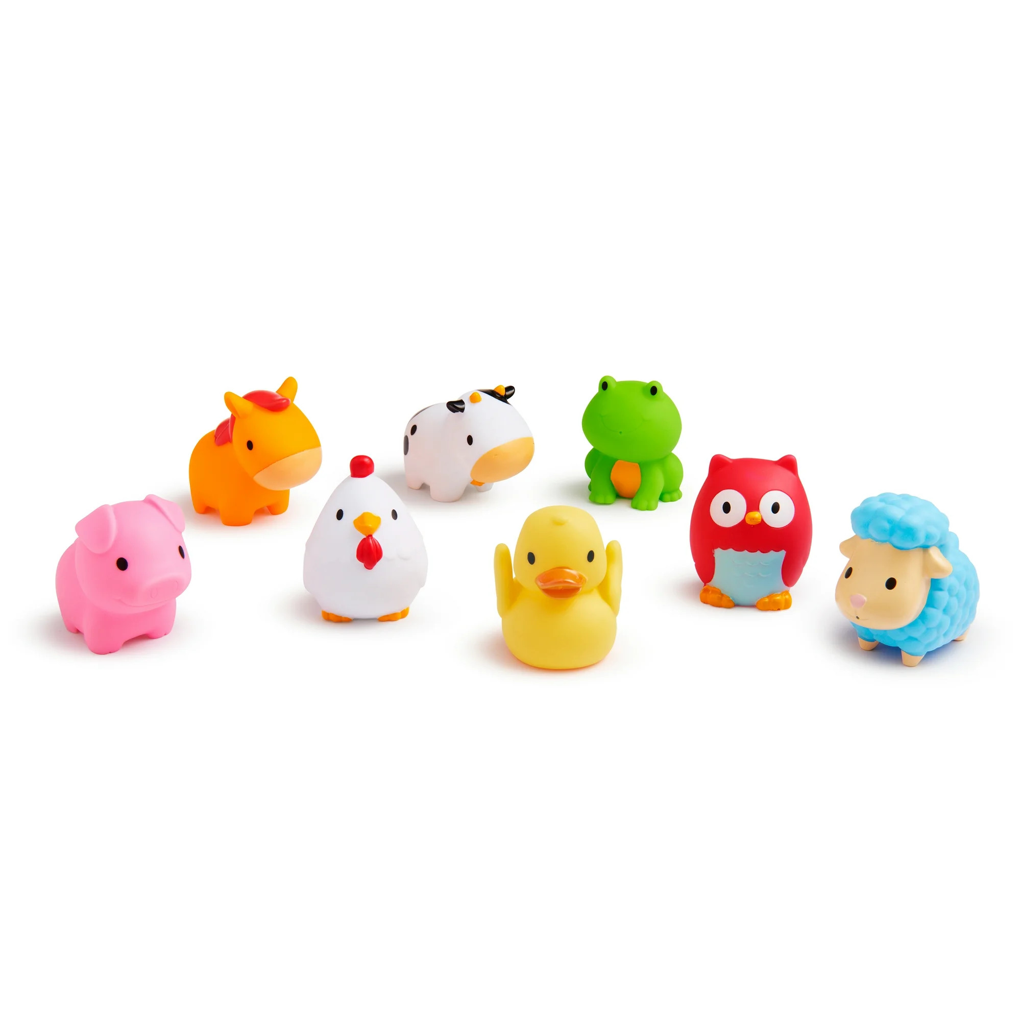 Munchkin Barnyard Friends Squirts Bath Toy, 8 Pack | Walmart (US)